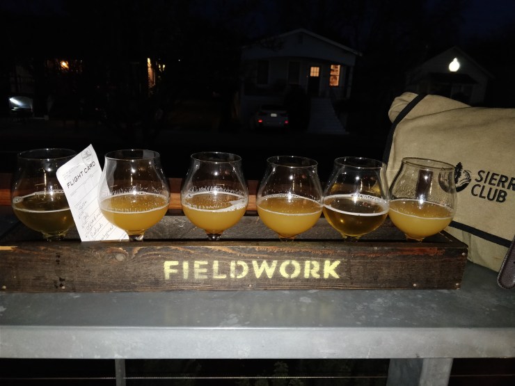 These are not the woids you are looking for π This picture is from a tasting I did in Napa, but since fieldwork is a synonym for research, their wit made them my new stock photo for beer.